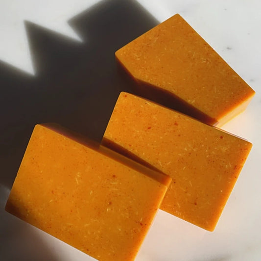 TURMERIC, HONEY & ORANGE SOAP